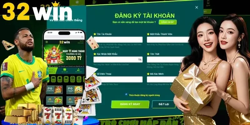 Đăng Ký 32WIN - Cơ Hội Nhận Thưởng Khủng Cho Newbie - BACENI