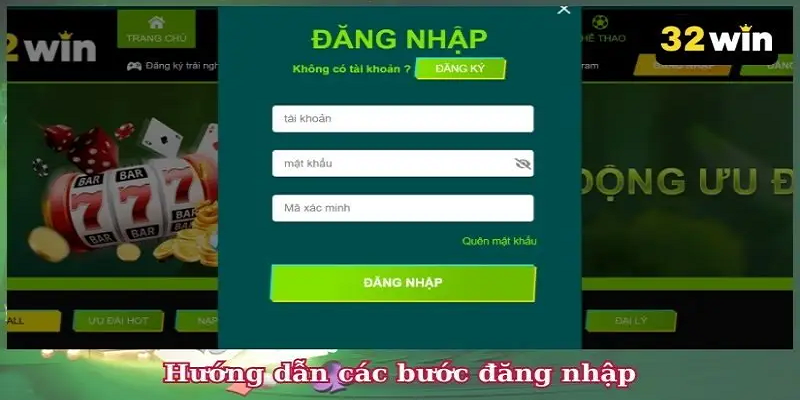 Đăng Nhập 32WIN Dễ Dàng Chỉ Với Một Vài Thao Tác Đơn Giản - BACENI