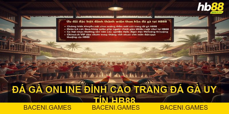 Trang đá gà uy tín HB88 - Nơi trải nghiệm đá gà an toàn - BACENI