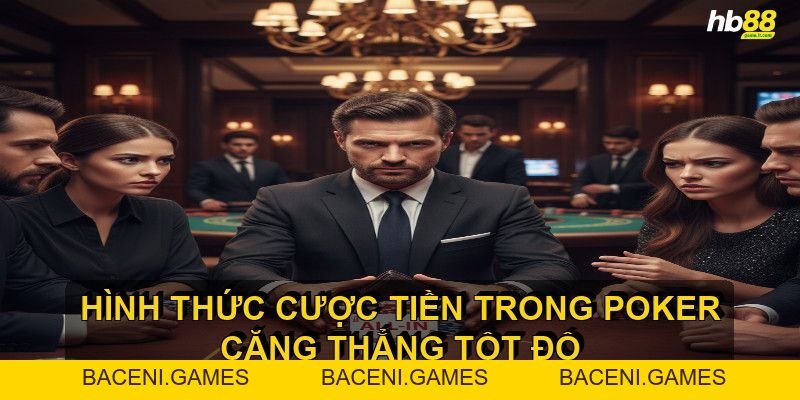 Hình thức cược tiền trong Poker ảnh hưởng đến chiến thuật - BACENI
